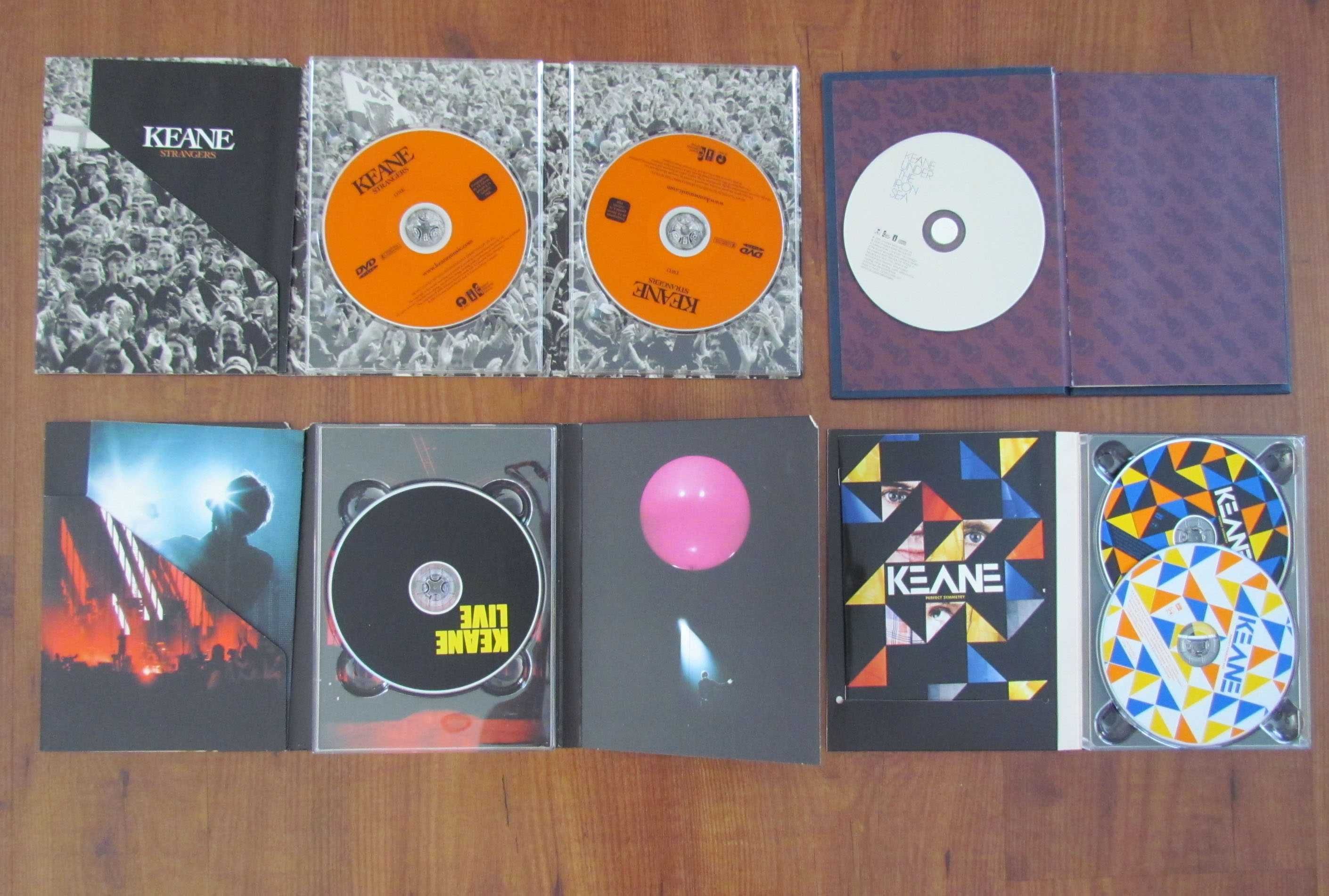 KEANE Lote de 4 Videos DVD