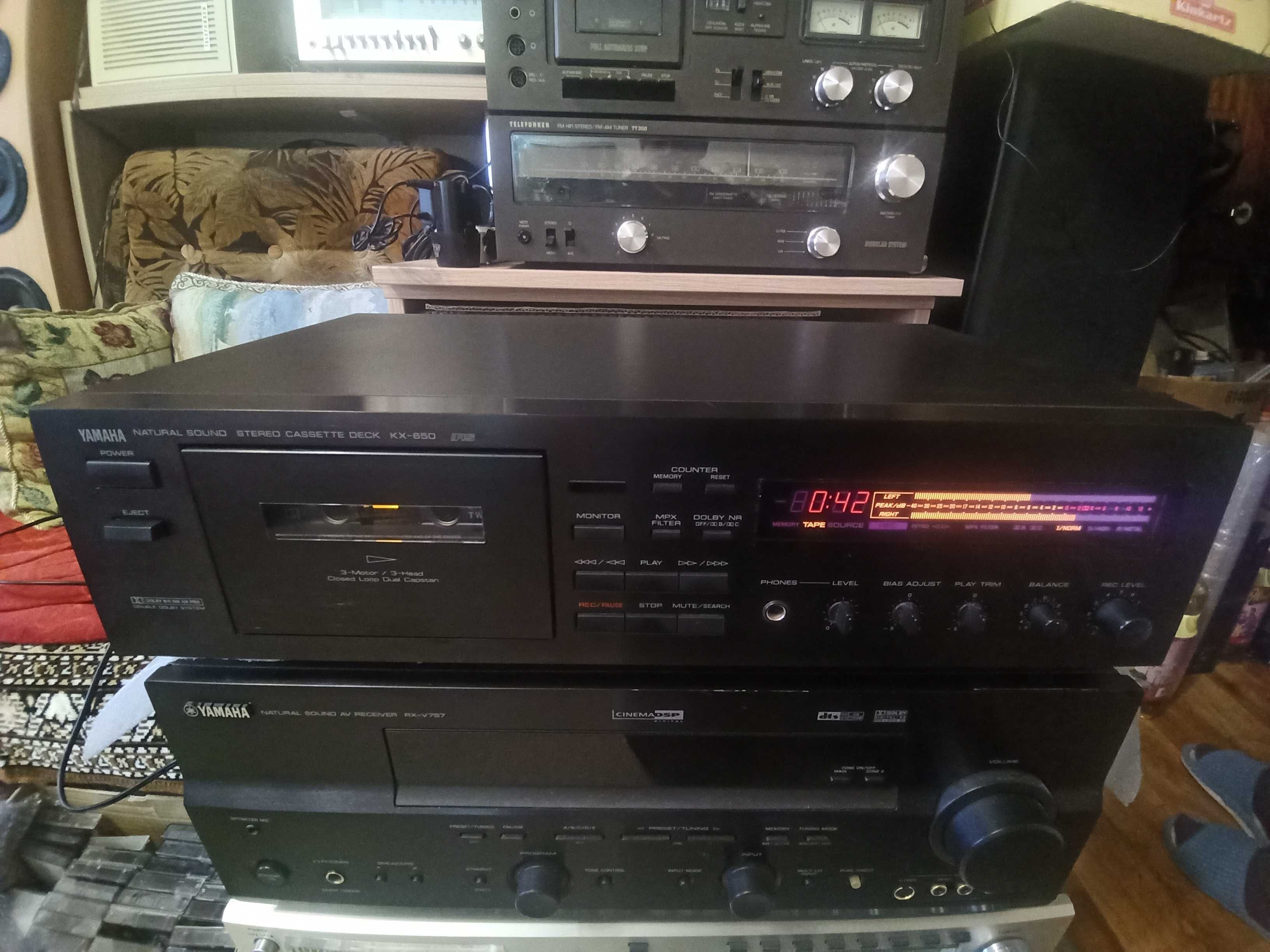 касетна дека Yamaha KX-650RS Made in Japan.