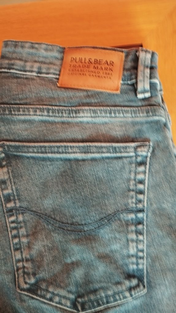 Spodnie męskie jeansy Pull&Bear rozmiar EUR 38