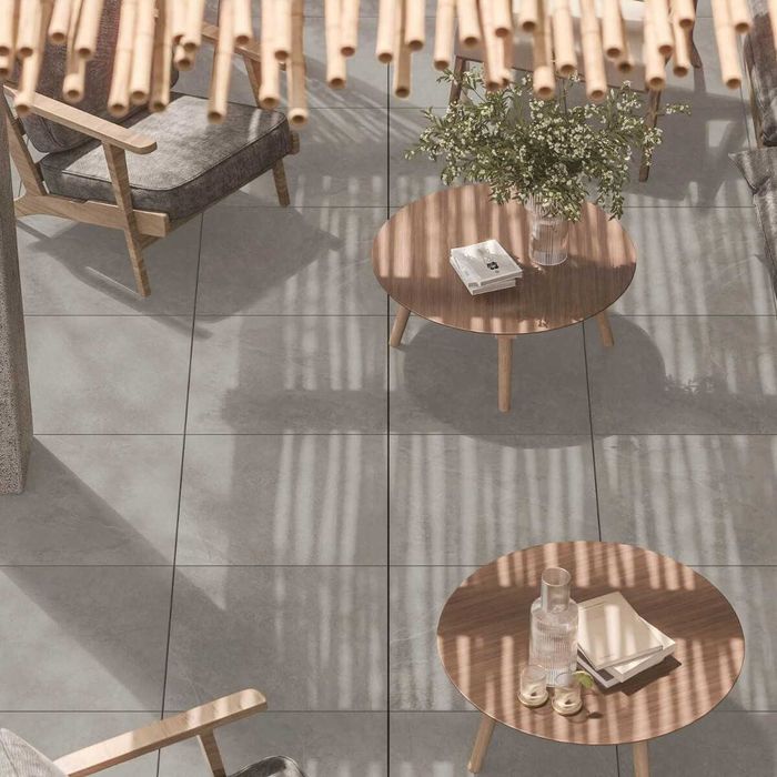 Płytki Gres Pizarra Grey 2cm