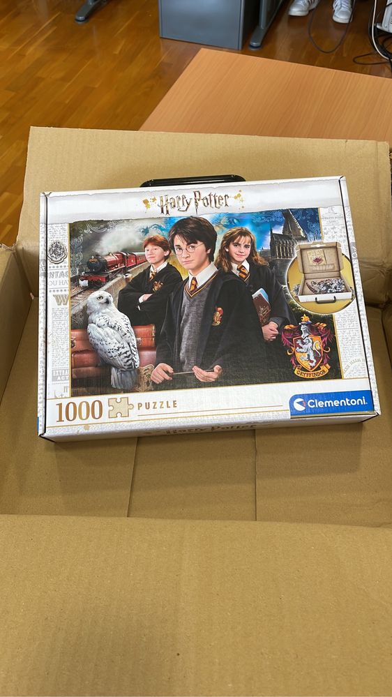 NOVO Puzzle Harry Potter 1000 peças