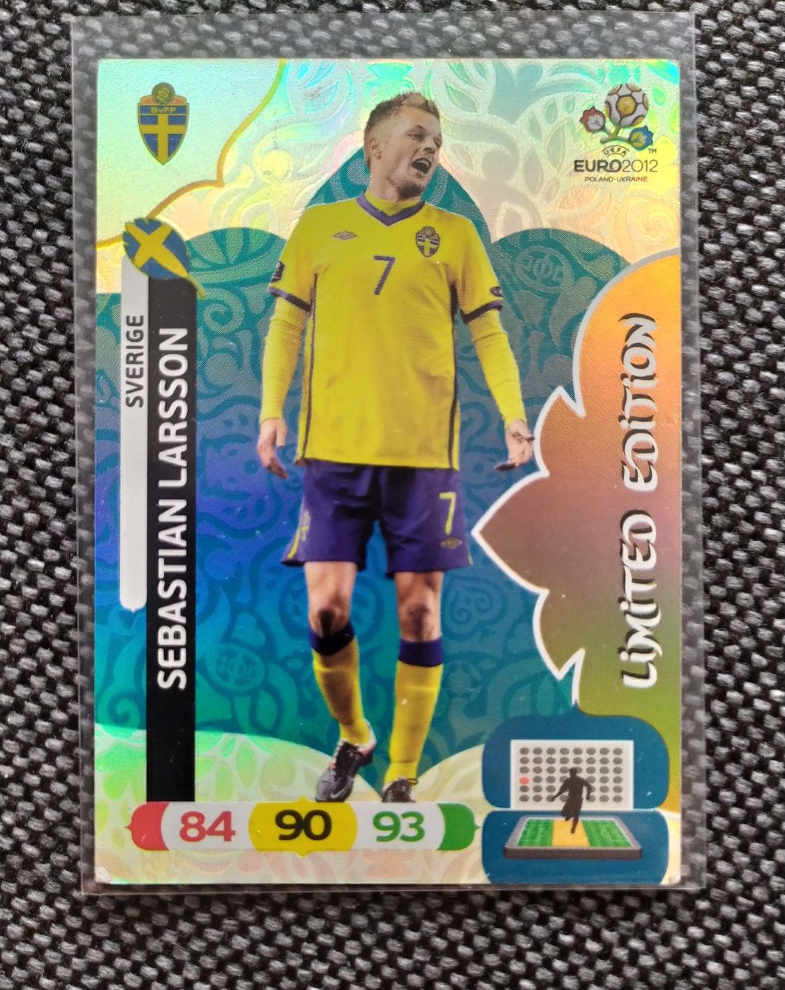 Sebastian Larsson Limited Edition Panini Euro 2012