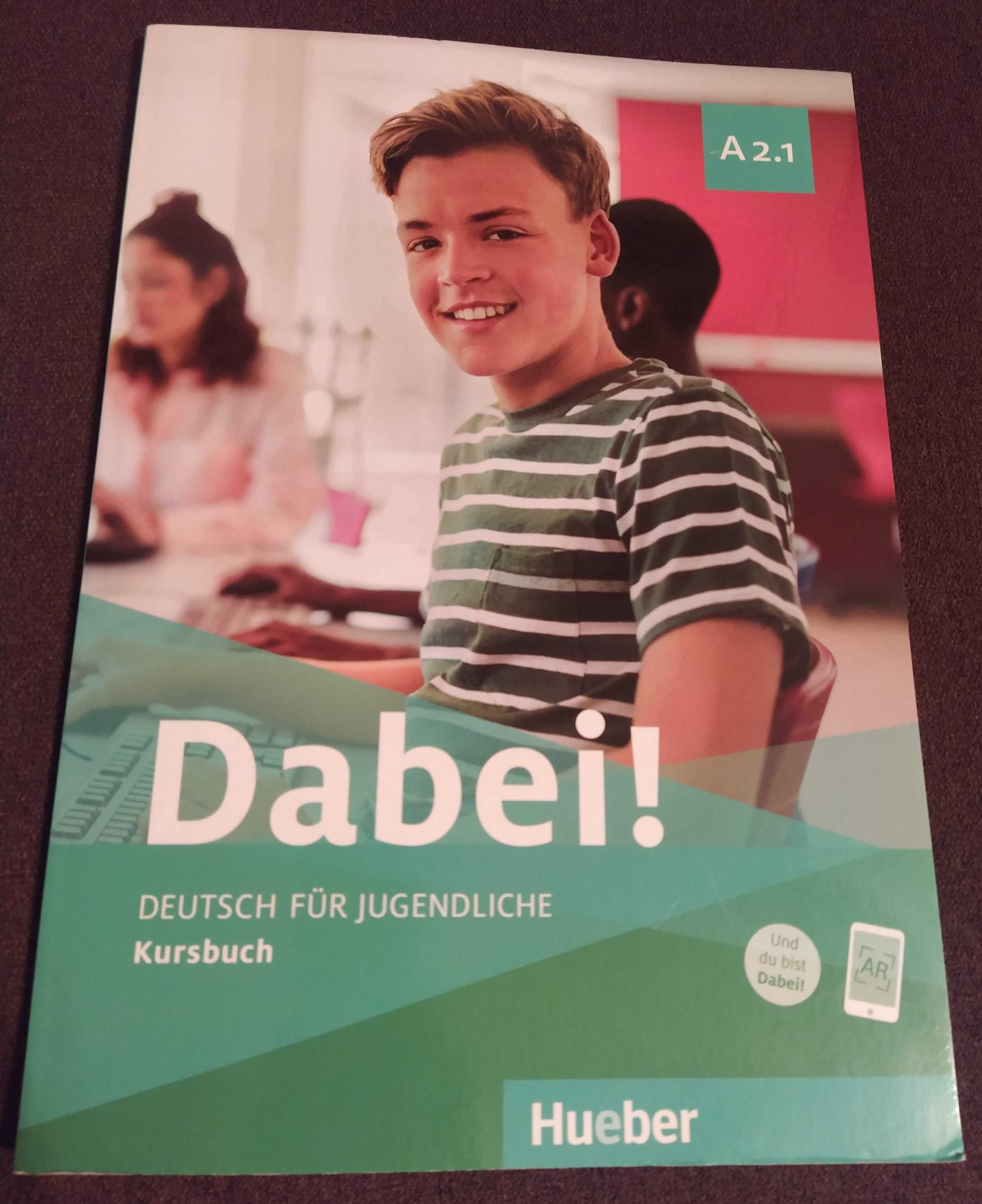 Продам Dabei A 2.1 Kursbuch (учебник) и Arbeitbuch (тетрадь)