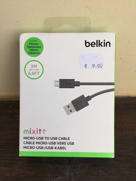 BELKIN Cabo 2 metros  Micro USB para USB -- telemoveis / tablets