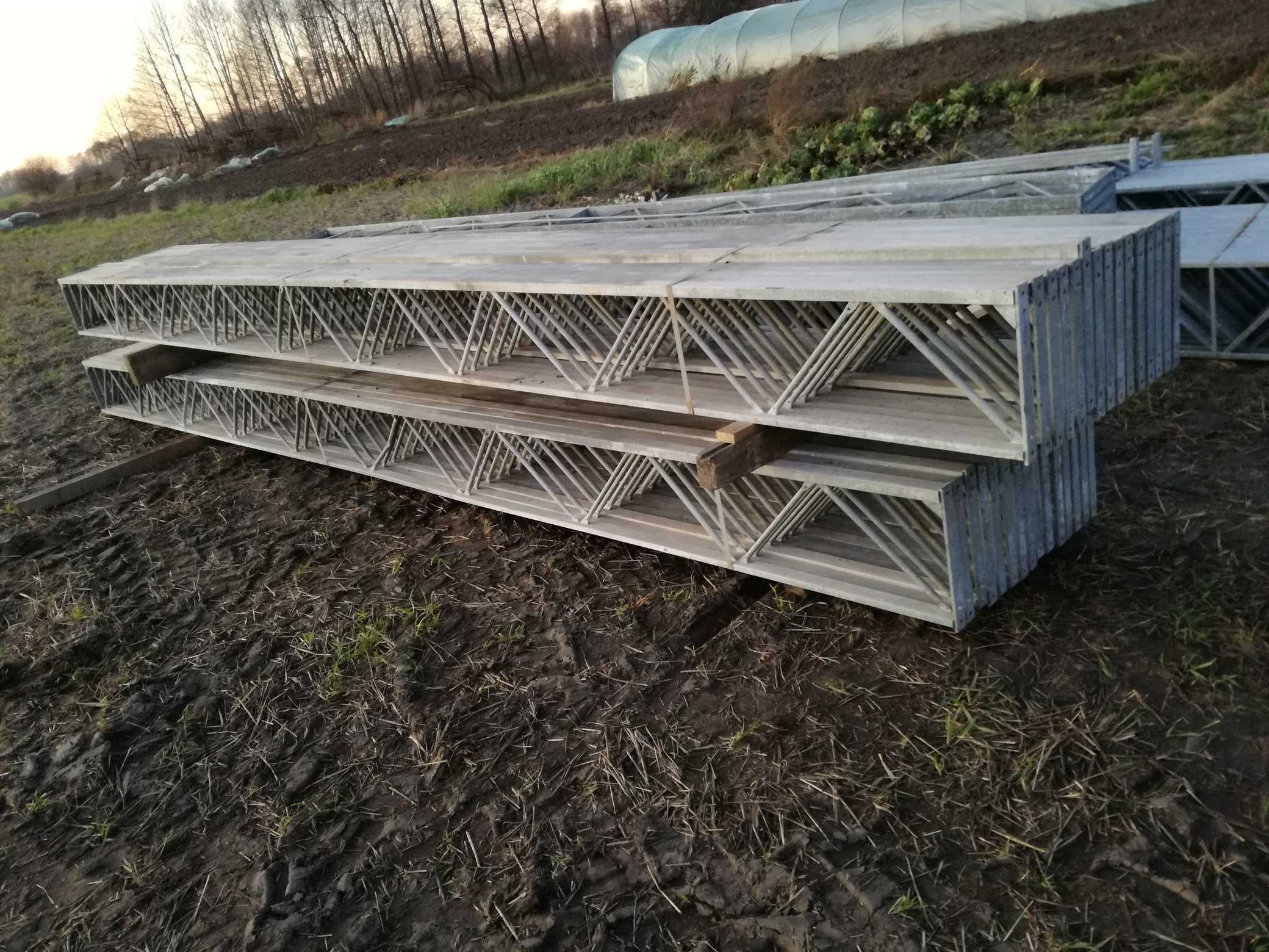 KRATOWNICA OCYNKOWANA 7,9m  wiata dach dzwigar garaż wiązar legar