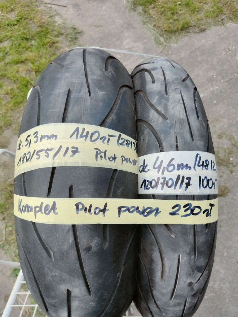 Komplet Pirelli 120/70/17 180/55/17 nie 240/45/17 170/60/17 150/70/17