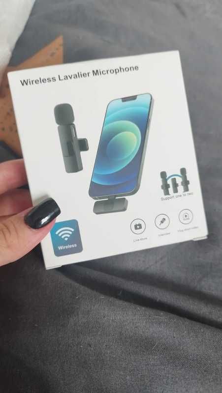 Bezprzewodowy mini mikrofon C