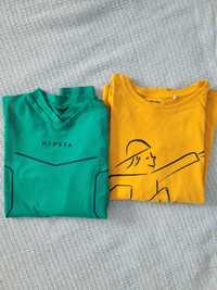 2x tshirt z długim rękawem endo kipsta decathlon 152