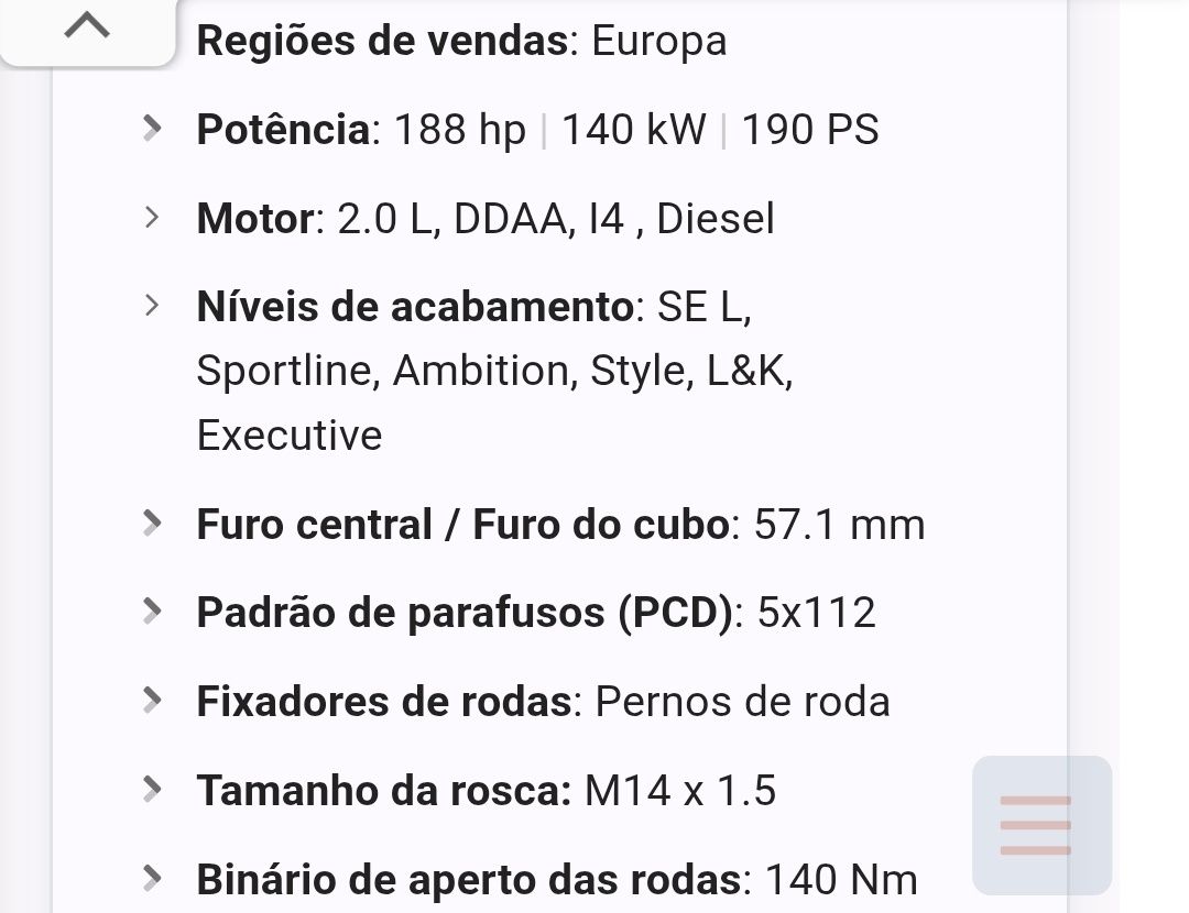 Espacadores/Bolachas