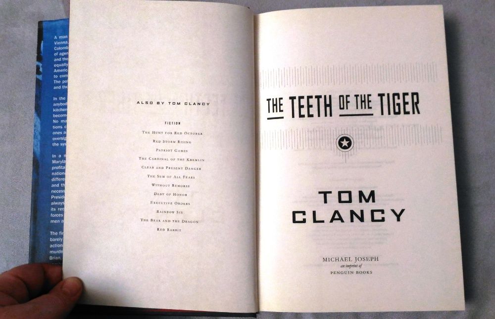 The teeth of the tiger - Tom Clancy