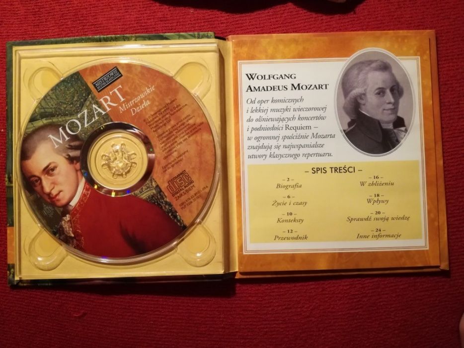 Mozart Mistrzowskie Dzieła płyta
