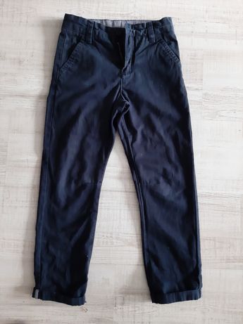 Granatowe spodnie Coolclub 128 cm