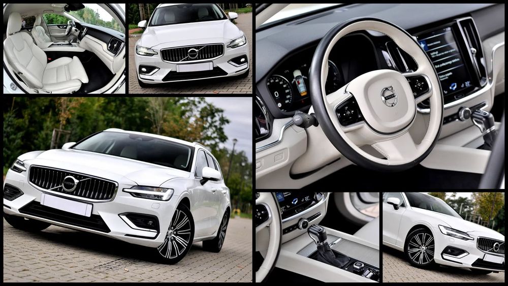Volvo V60 D4 190KM INSCRIPTION* HAK* KeyFree* Aktywne lampy* El Klapa*Asystenci*