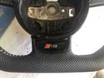 Volante flat (plano ) rs novo audi a1, a3, a4, a5, a6, a7, q3, q5, q7
