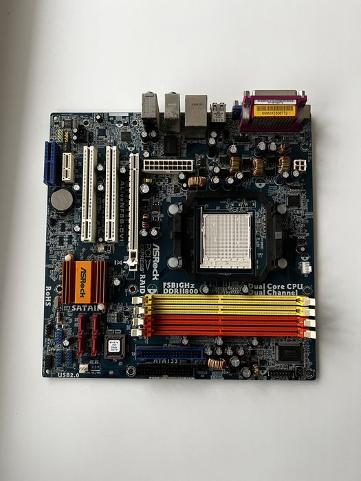 Материнська плата Asrock ALiveNF6G-DVI сокет АМ2