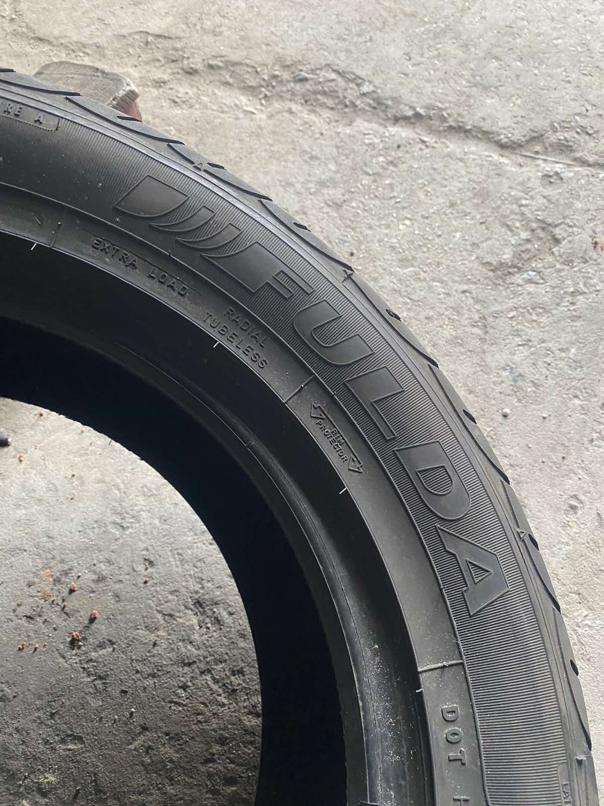 215.55.16 Fulda 2шт лето БУ склад шины резина из Европы 55 R16