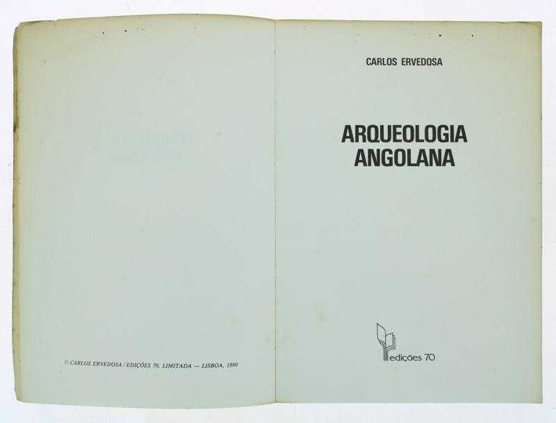 Livro Arqueologia Angolana, 1980