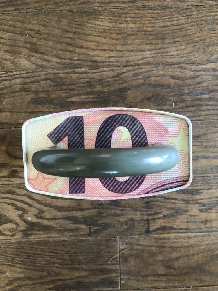 Skarbonka kłódka 10 euro otwierna