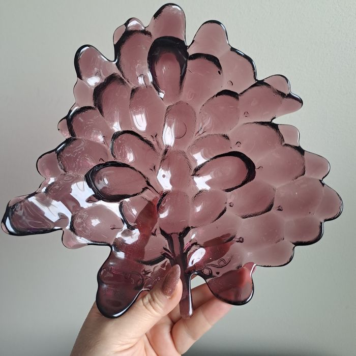 Talerz ,patera liście winogron