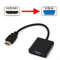 Перехідник HDMI to VGA конвертор, емулятор монітору, адаптер