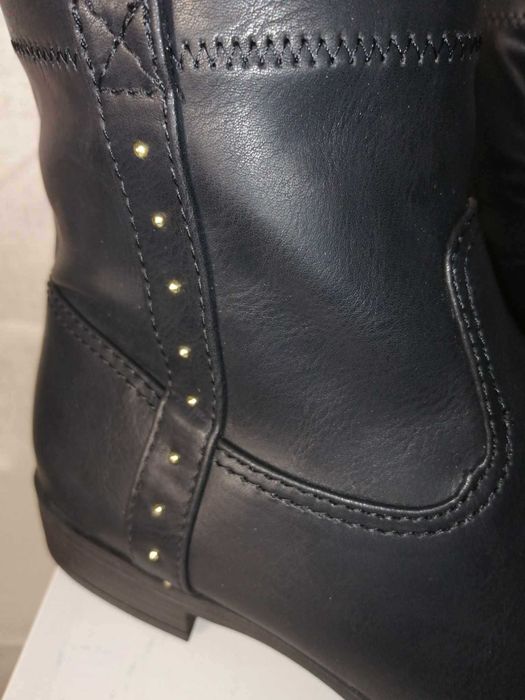 ANNA FIELD Nowe Botki Damskie Eu 37 Oryginalne Buty Czarne