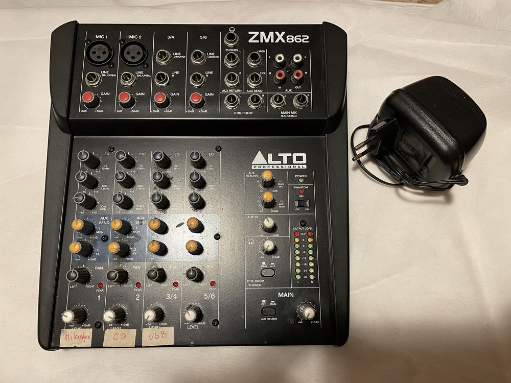 Alto Professional ZMX 862 Mikser audio
