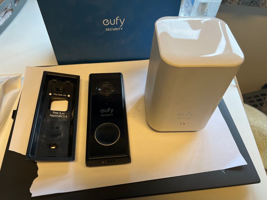 Eufy Doorbell 2K Wireless (Bateria / ou alimentada) T8210 + Homebase 2