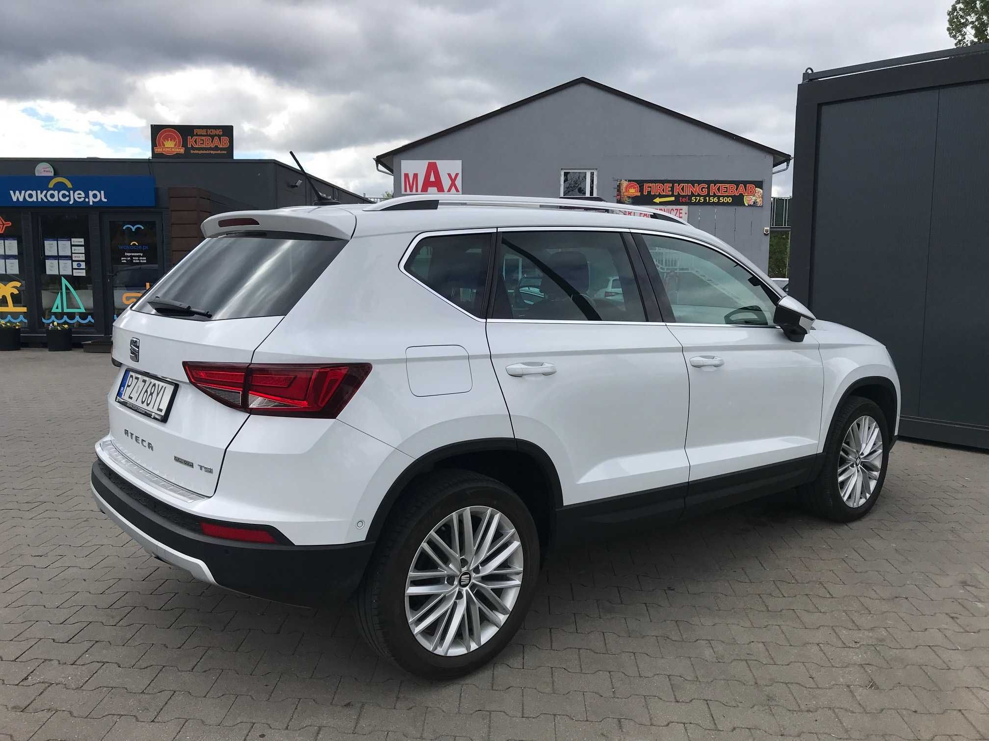 Seat Ateca 1.4 Exclusiv, DSG, Polski Salon, Bezwypadkowy, Serwis ASO