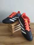 Adidas Predator Club Turf Masculino Preto Branco Vermelho EU 42