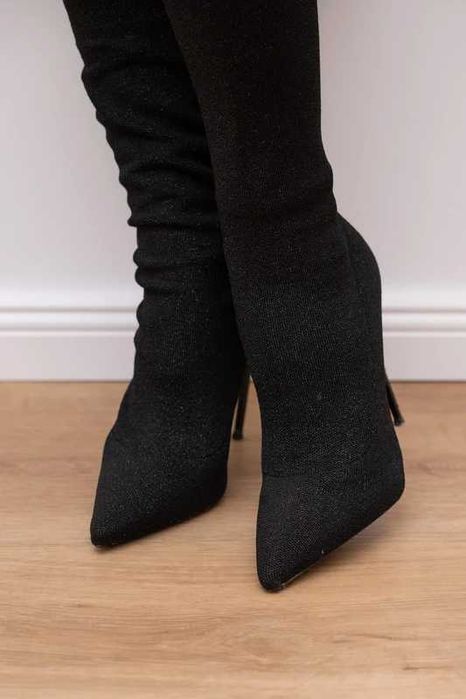 Kozaki na szpilce Philipp Plein