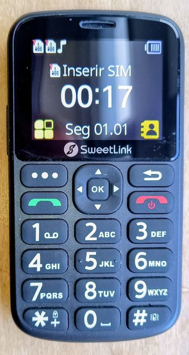 Telemóvel p/ sénior/idoso Sweetlink S3plus 4g