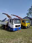 MAN TGL 12.240, wywrotka z hds , kiper , hds , blokada mostu, sprowadzony