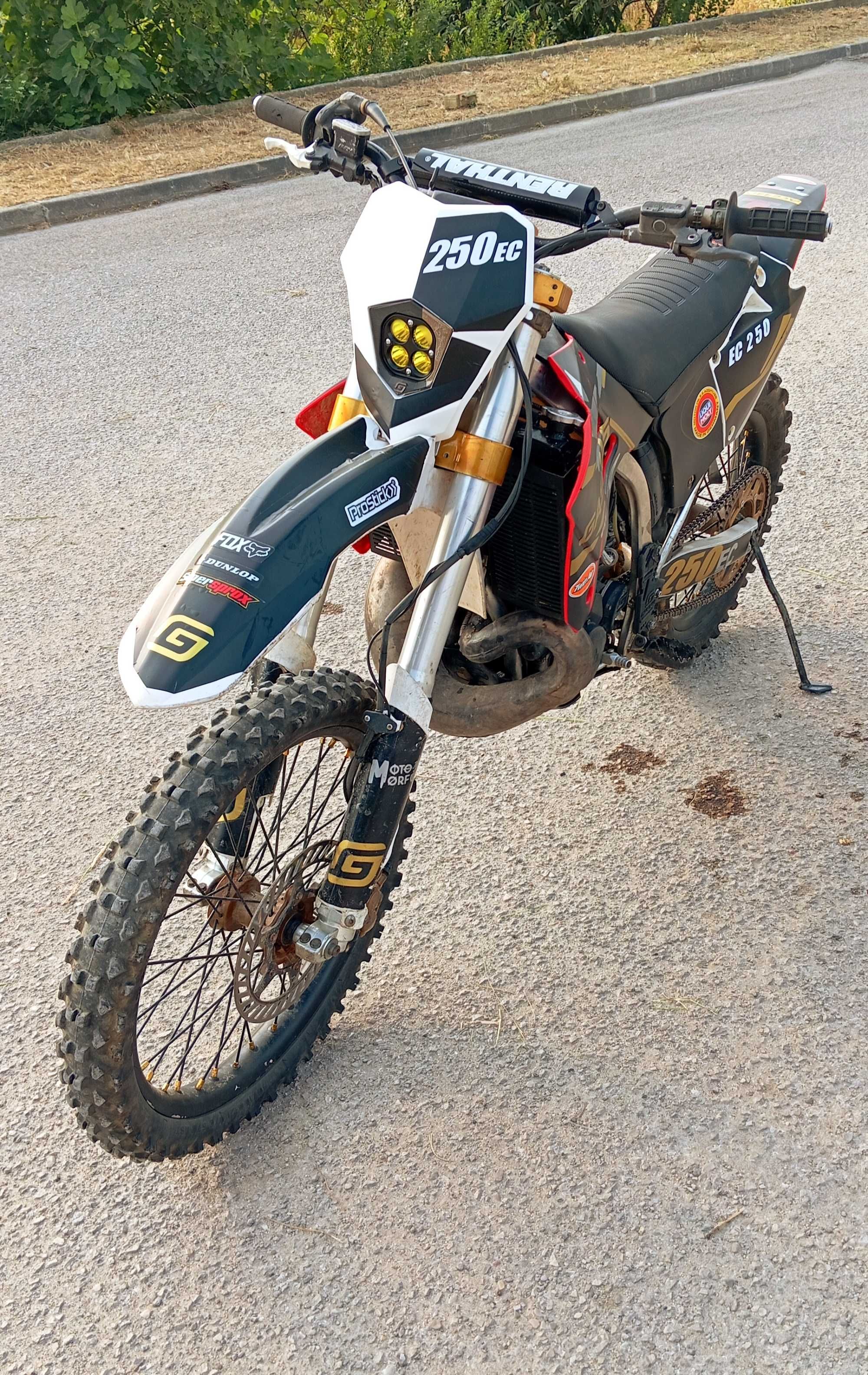 Troco Gasgas EC250 Chave Bateria e ventoinha