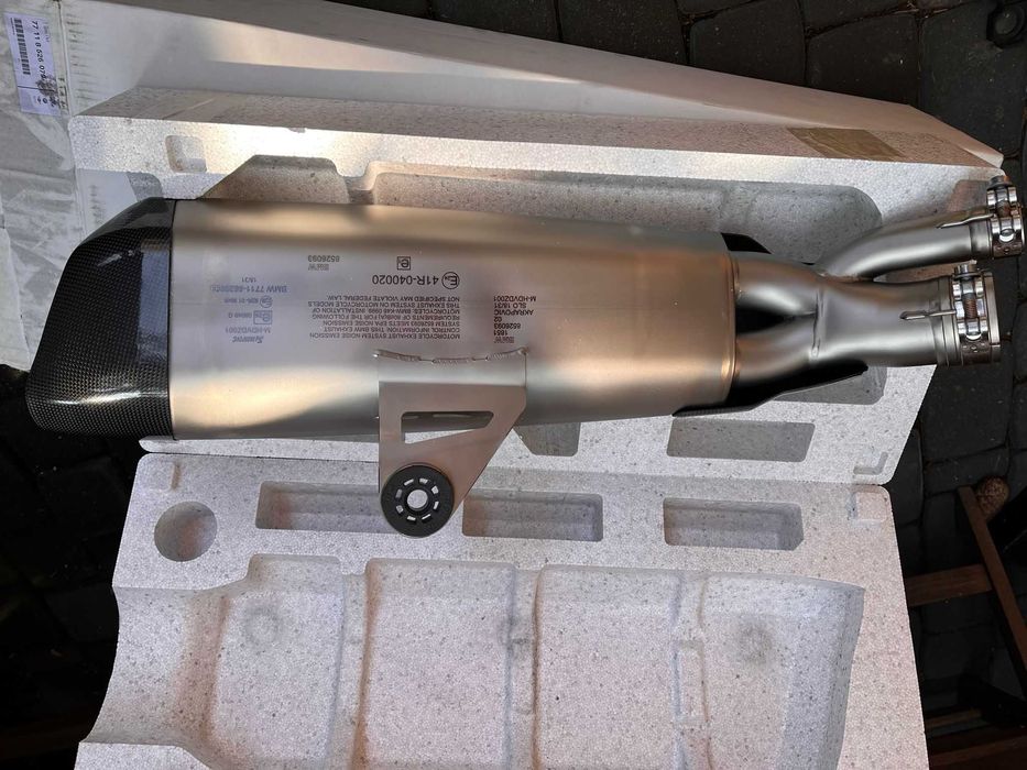 BMW K46 S 1000RR tłumik sportowy AKRAPOVIC HP - NOWY