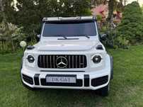 Autko na akumulator XXL Mercedes G63 - 4x200W, dwa akumulatory 24V 7ah