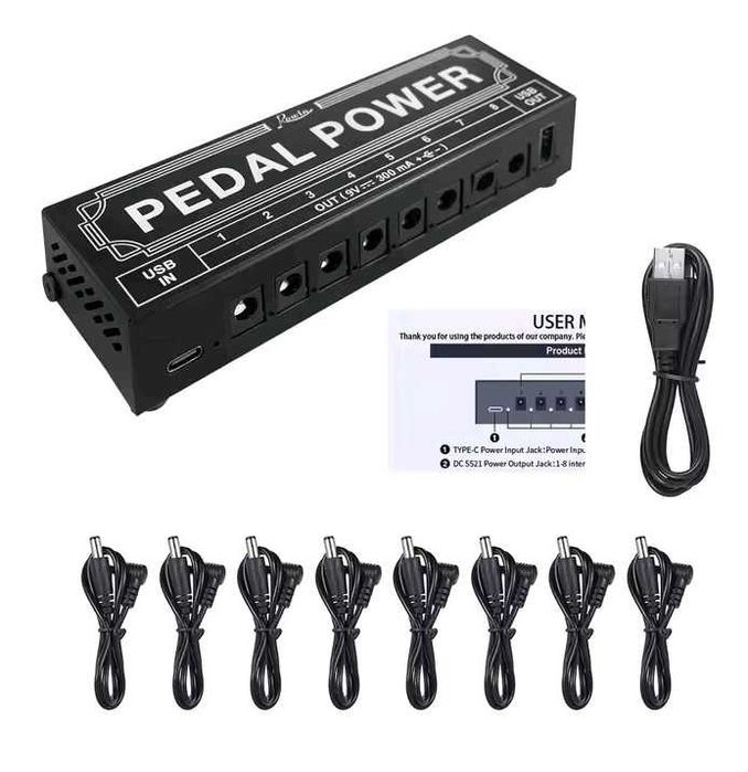 Блок живлення до гітарних педалей