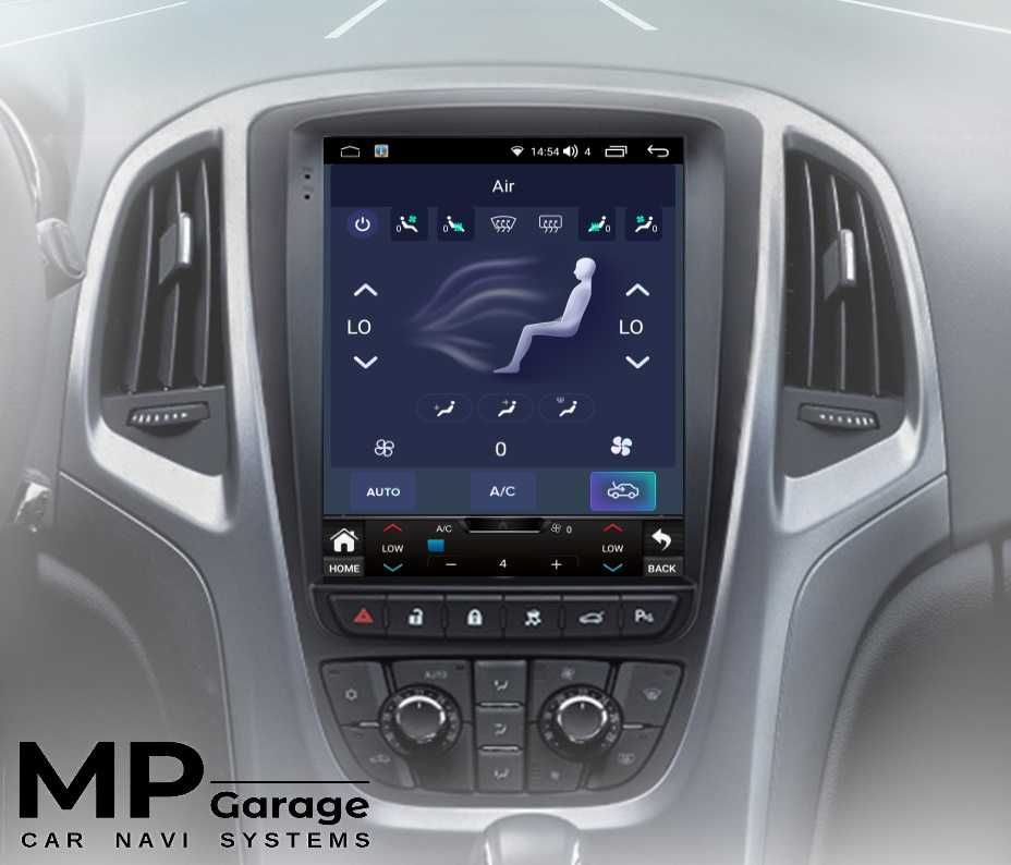 Radio Android Opel Astra J "Tesla Style" 4G Qled AndroidAuto/CarPlay