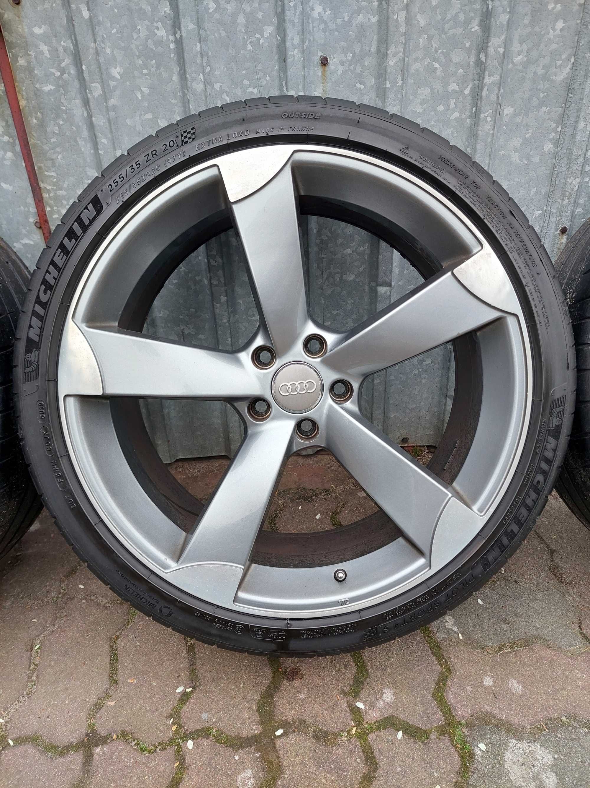 KOŁA DO AUDI A6 C7 20'' 255/35/20 5x112 opony MICHELIN lato