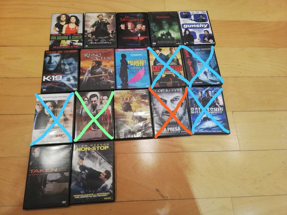 Venda de Filmes - Ator/Atriz - J a L