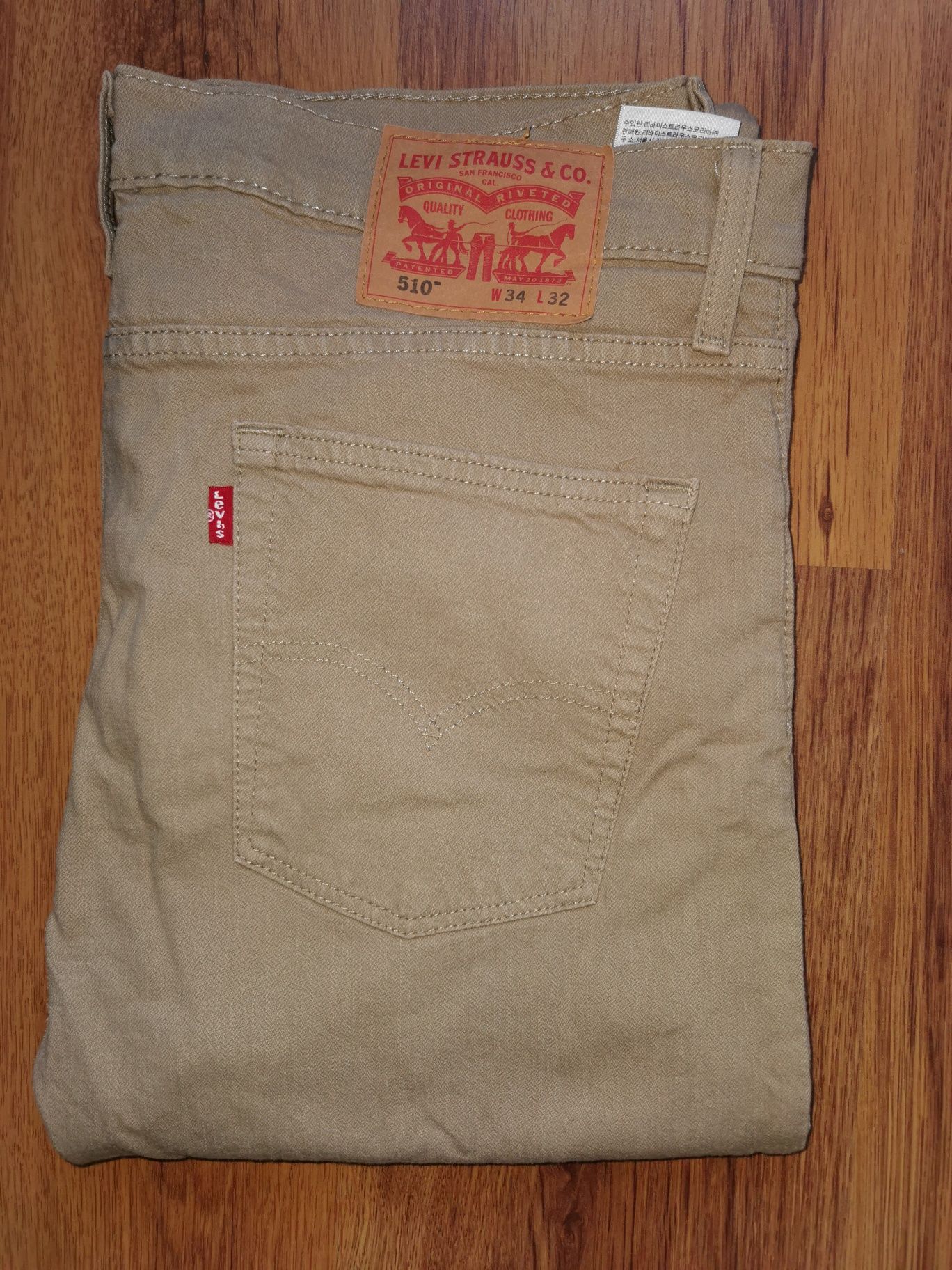 Levi's 510 W34 L32 spodnie jeansowe jeansy Levis