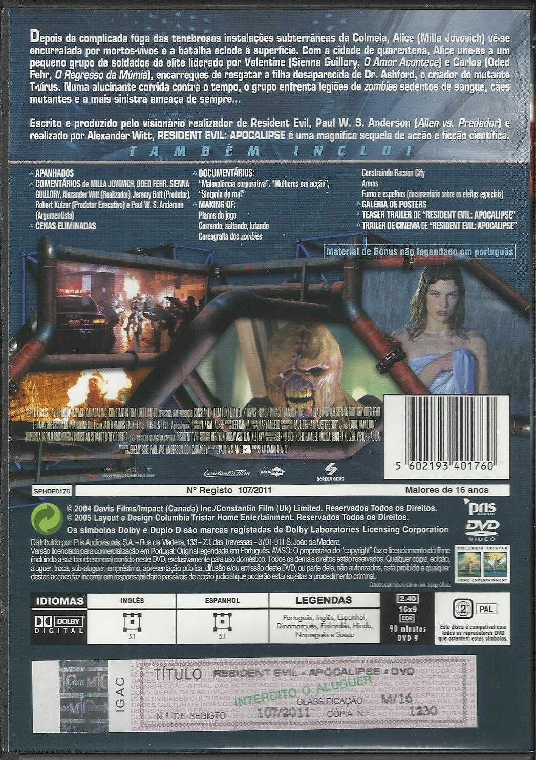 Resident Evil 2: Apocalipse
