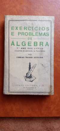 Antigo livro dr Álgebra