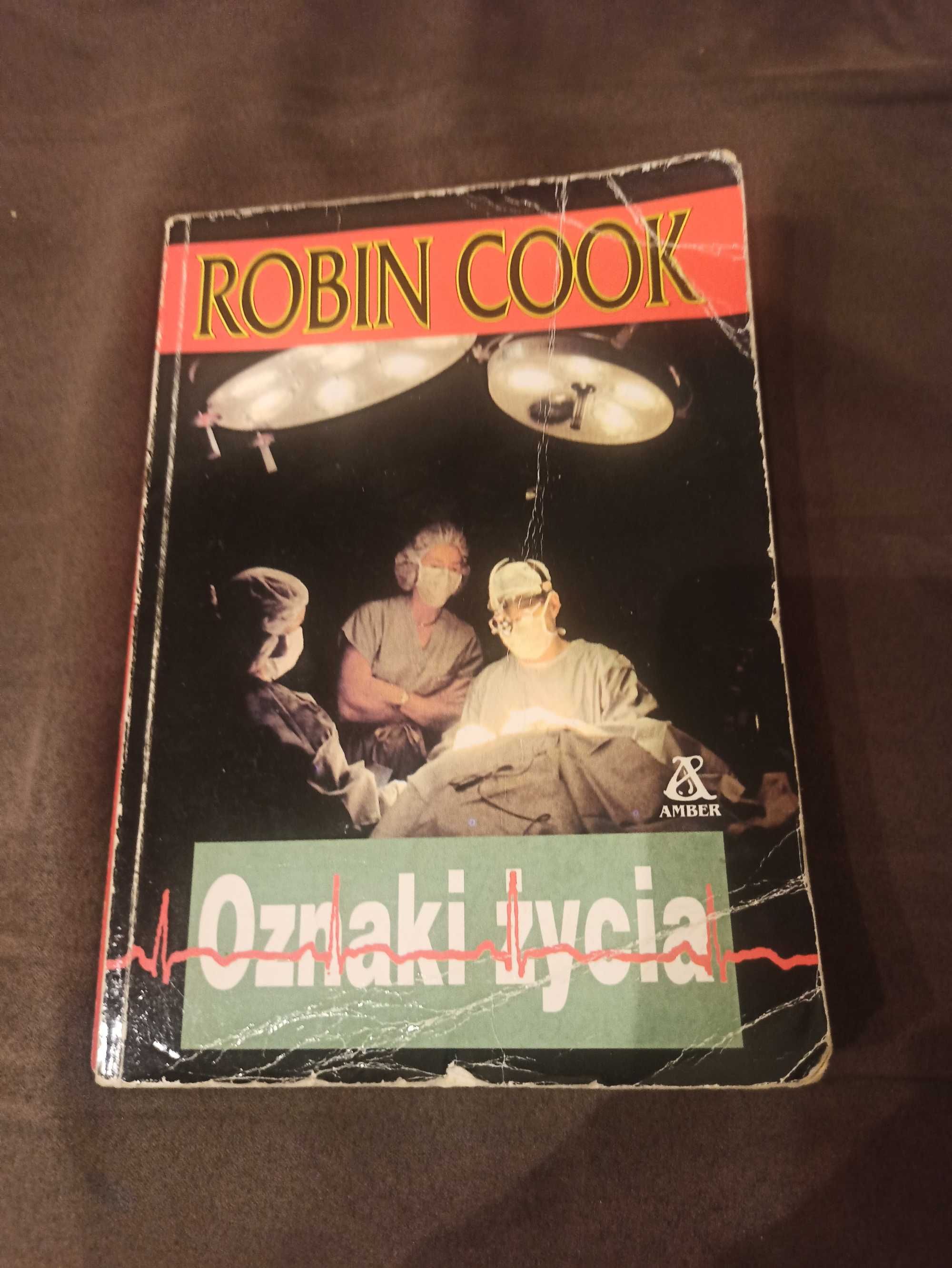 Książka Robin Cook "Oznaki życia"