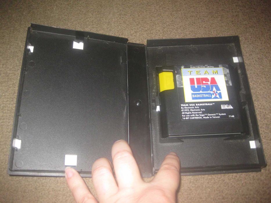 Jogo "Team USA Basketball" para Sega Mega Drive