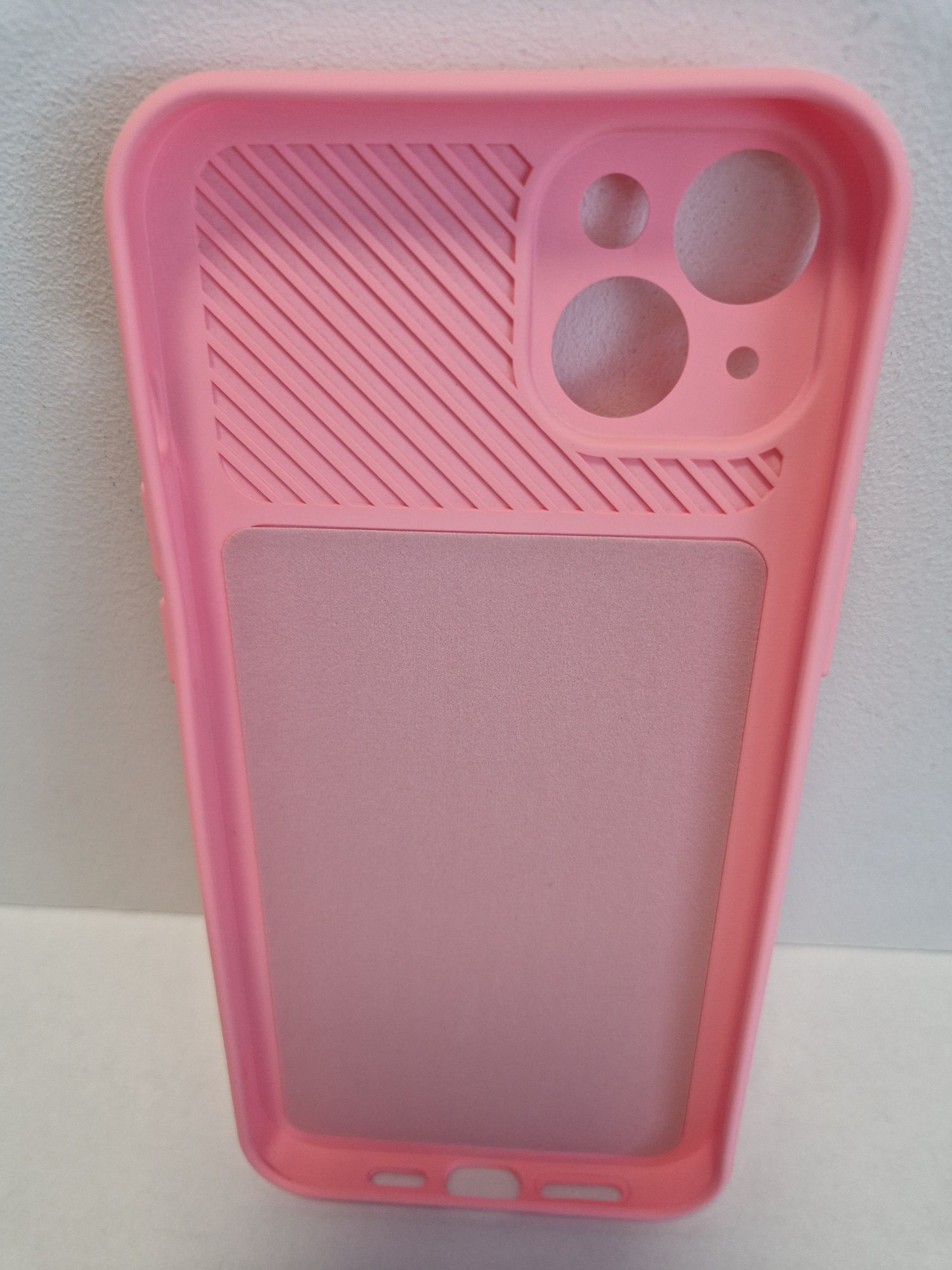 Camshield Soft do Iphone 14 Plus Jasnoróżowy