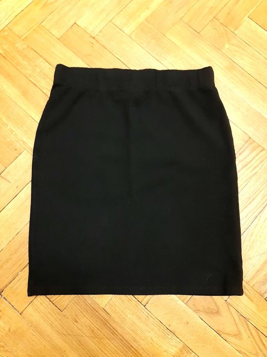 Спідниця чорна трикотажна/ Юбка черная трикотажная