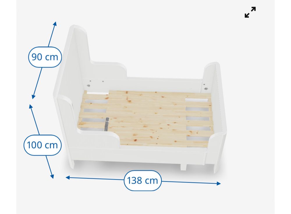 Cama de criança extensivel