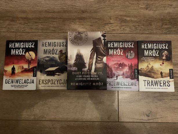 Kolekcja 7 książek Remigiusza Mroza