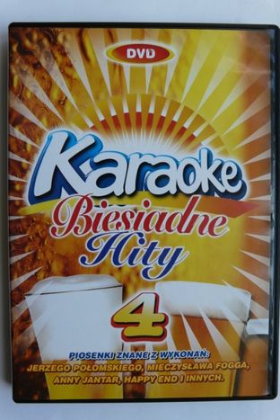 Karaoke Biesiadne Hity 4 - płyta DVD