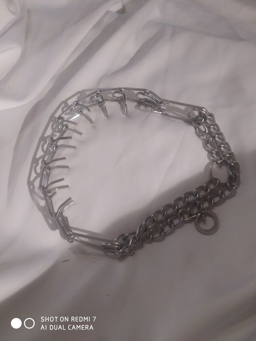 Строгий ошейник или парфорс для дрессировки собак на большую собаку